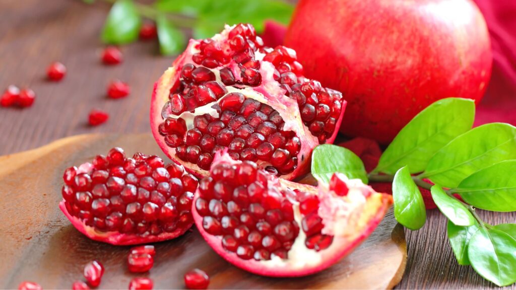 Pomegranate foods boost immune