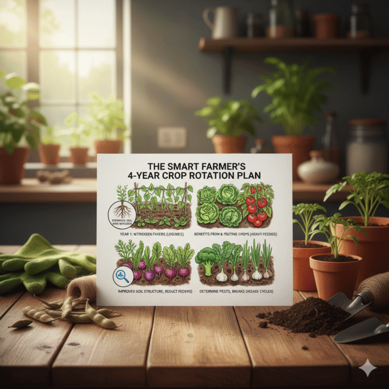 Crop rotation plan