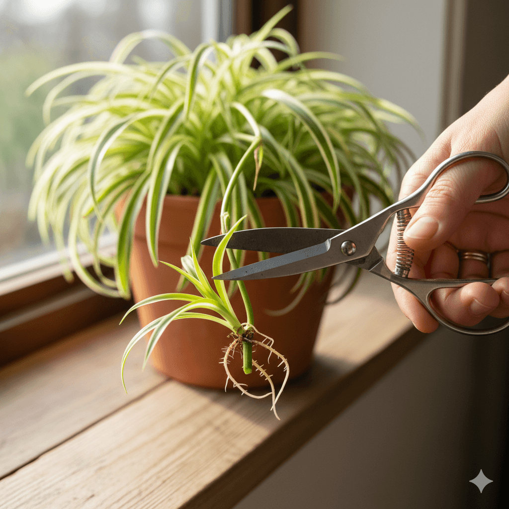 Planting and Growing Spider Plants at Home